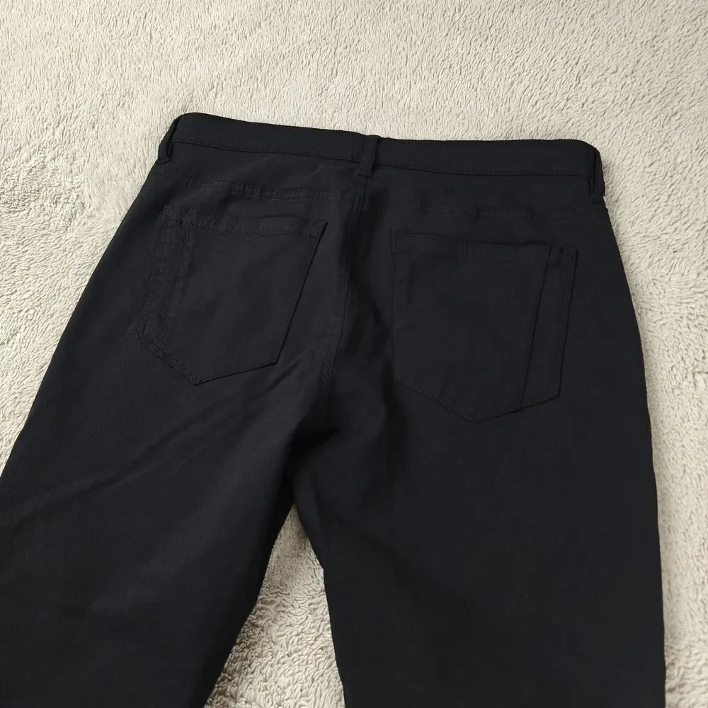 Perry Ellis Dress Pants Men's 32x30 Black Slim Fit Suit Trousers Viscose